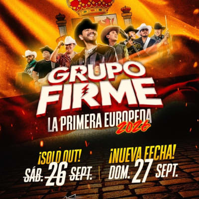 Gira Grupo Firme España 2026 - Barcelona - SEGUNDA FECHA