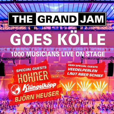 THE GRAND JAM goes Kölle 2027 – Special Guests: Höhner, Klüngelköpp, Björn Heuser