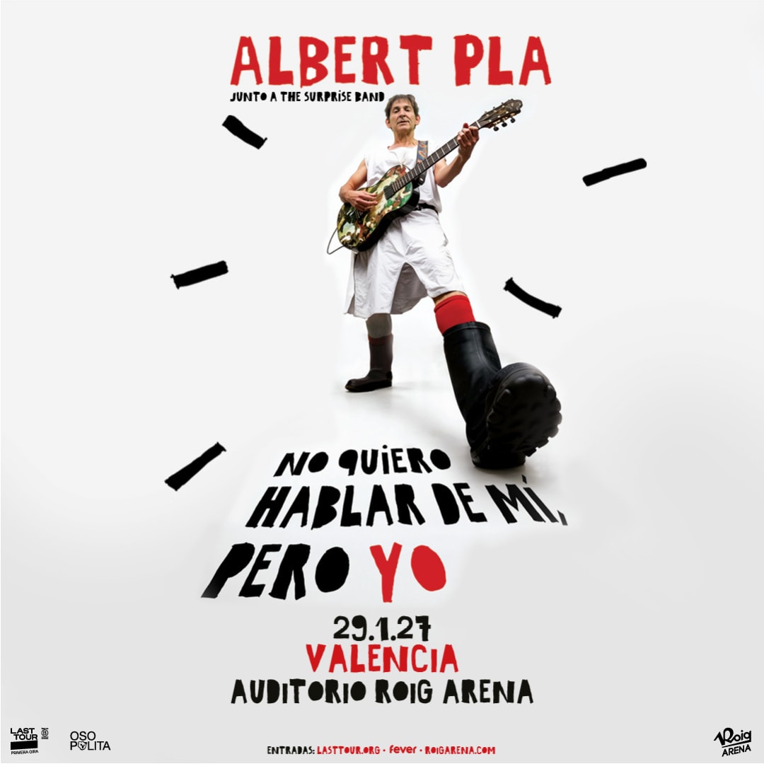 Albert Pla en Auditorio Roig Arena, Valencia 2027