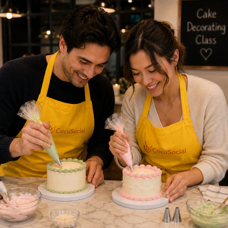 Cake Decorating Workshop: Buttercream Piping Techniques - New York City