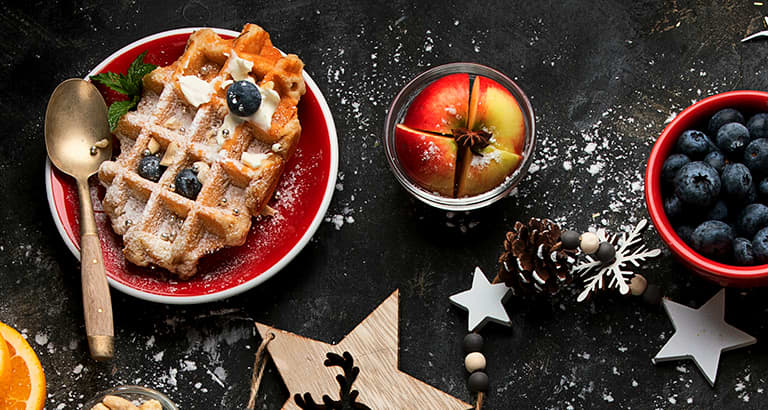 Jogos de culinária waffles com rabanadas da Sara