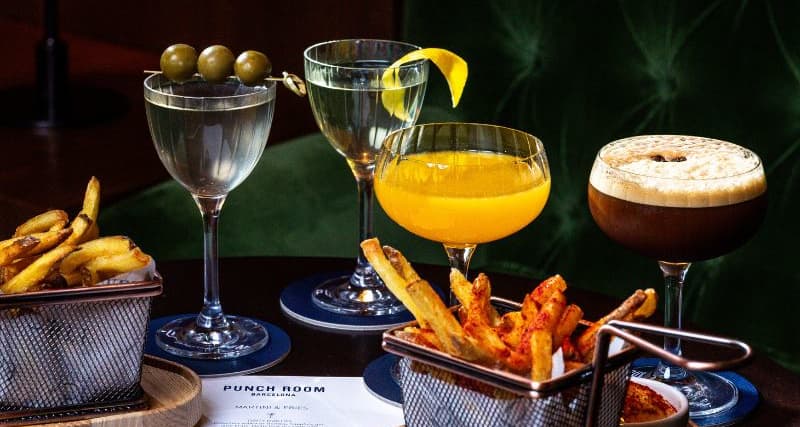 Martini & Fries at Punch Room - Barcelona | Fever