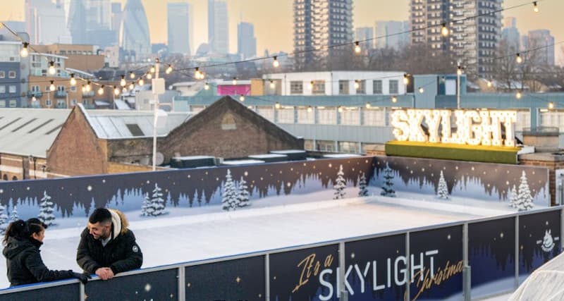 Skylight Rooftop Family Skating Package - London