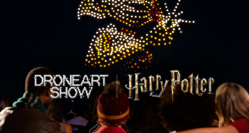 Drone Art Show: Harry Potter at Randall's Island