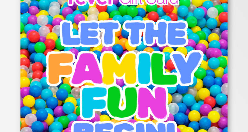 Family Pack - Special Edition Gift Card — Mother's Day gift card Manchester