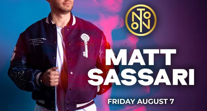 Philly NOTO 08/07 Matt Sassari - Tickets | Fever
