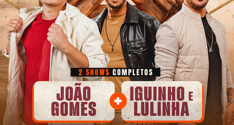 Show do João Gomes e Iguinho & Lulinha no Terra Sp em São Paulo