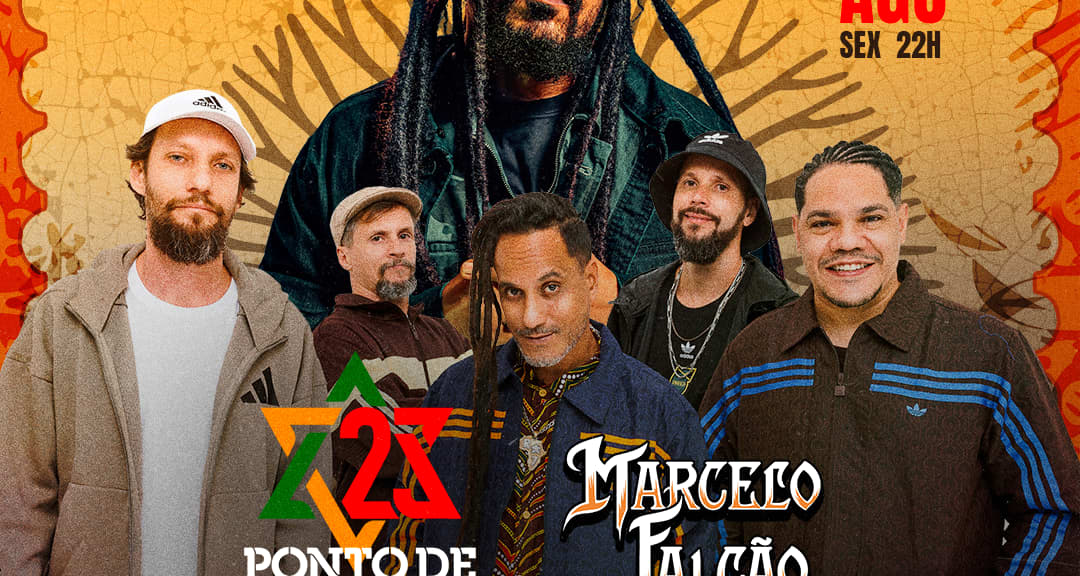 Show do Marcelo Falcão e Ponto de Equilíbrio - Tour 25 Anos no Arena Sertaneja em São Paulo