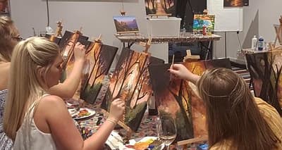Paint and Sip BYO in Brisbane CBD Friday night (Brisbane) Tickets | Fever