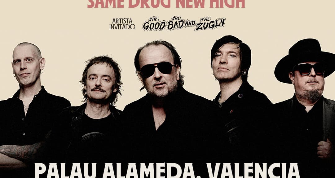 Palau Alameda Gluecifer en Palau Alameda, Valencia 2026 22 mar 32,00 € — Día de la Madre en Valencia