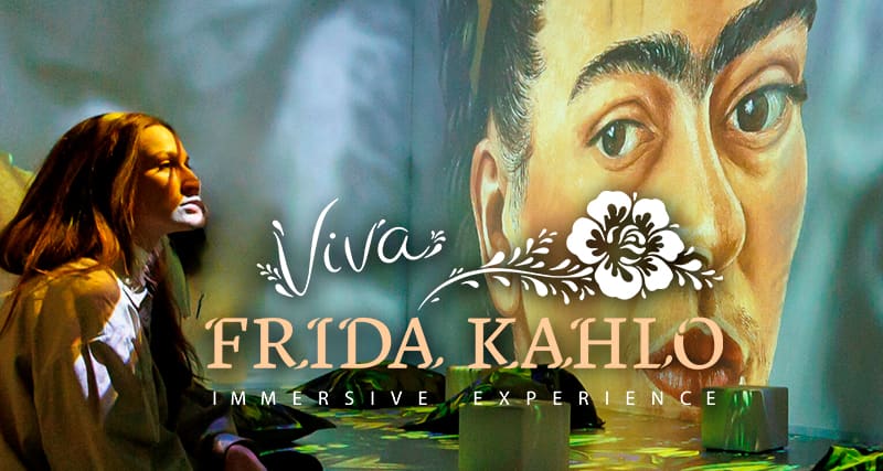 VIVA FRIDA KAHLO: Una exposición inmersiva 180° en el corazón de Santiago