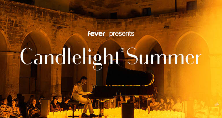 Cartel del concierto de Candlelight Open Air: Tributo a Ludovico Einaudi en Anantara Villa Padierna, Marbella — viernes, 14 de agosto de 2026