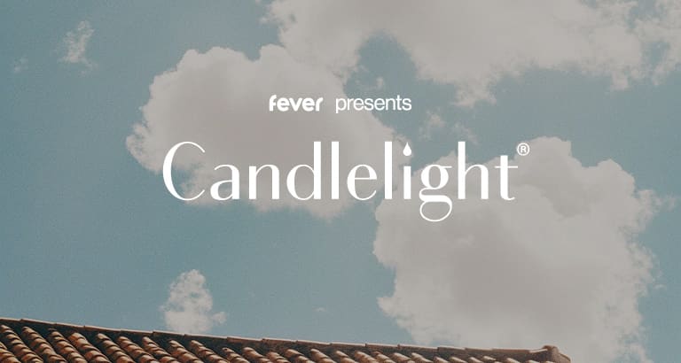 Cartel del concierto de Candlelight: Tributo a Joan Manuel Serrat en Gran Hotel Miramar, Málaga — sábado, 15 de agosto de 2026