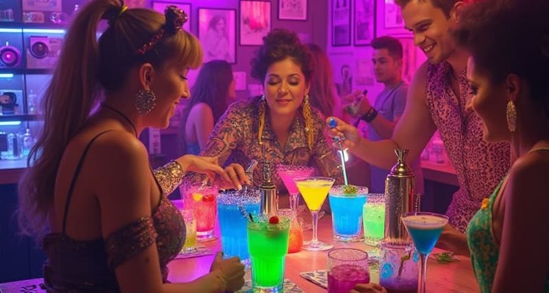 Taller de coctelería inmersivo: La Movida Madrileña. ¡Vuelta a los 80s! - Madrid | Fever