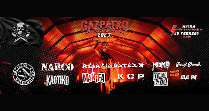 Gazpatxo Rock 2027 al Recinto de Carnavals d'Ayora