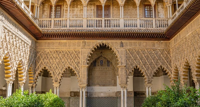 Entrada ao Real Alcázar com audioguia