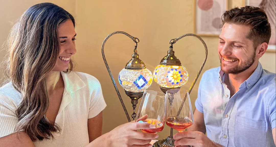 Turkish Mosaic Lamp Workshop at Art Masterclass – Hyatt Place Pasadena