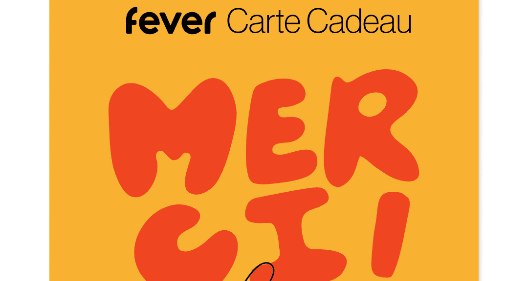 Merci! - Carte-cadeau Special Edition — Fête des Mères gift card Lyon