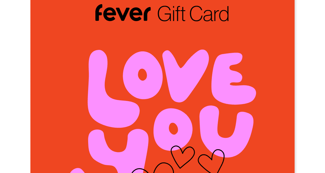 Love you! - Special Gift Card - Perth | Fever
