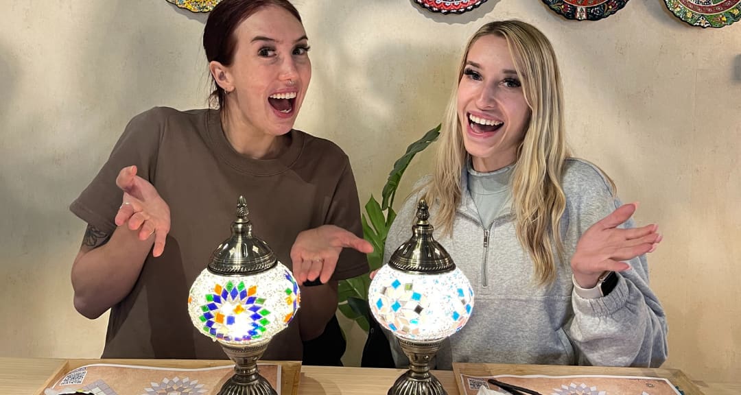 Mosaic Art Classes Grand Rapids: Turkish Lamp Workshop