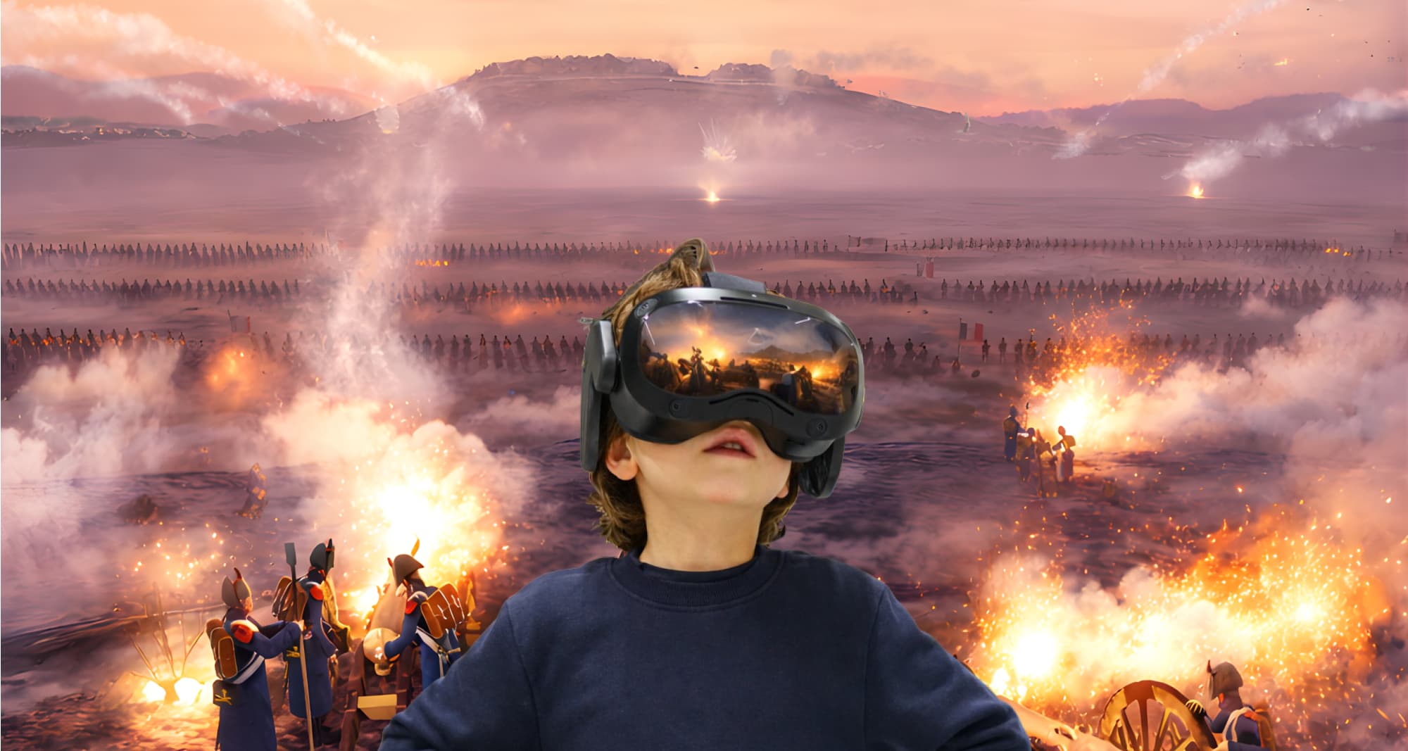 Follow Park Lille Napoléon, l'Épopée Immersive - une expérience en réalité virtuelle — Fête des Mères expérience à Lille