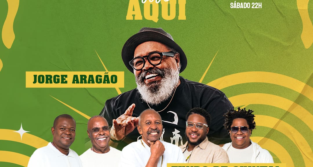 Besni Apresenta: Show o Samba Vive Aqui com Jorge Aragão e Fundo de Quintal em São Paulo