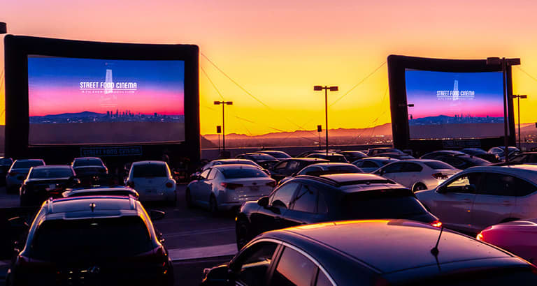 The Drive In At Santa Monica Airport Street Food Cinema Drive-In: Santa Monica Airport - Los Angeles | Fever