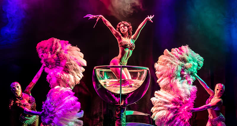 BURLESQUE いぶきエリー パネル Hurly Burly Extravaganza Vintage