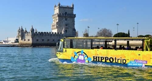 HIPPOtrip Lisboa: Bus and Amphibious Boat Tour