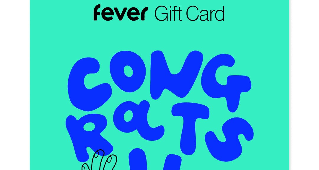 Congrats! - Special Edition Gift Card — Mother's Day gift card Chicago