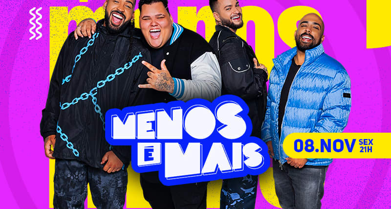 Show do Menos é mais no Arena Sertaneja em São Paulo