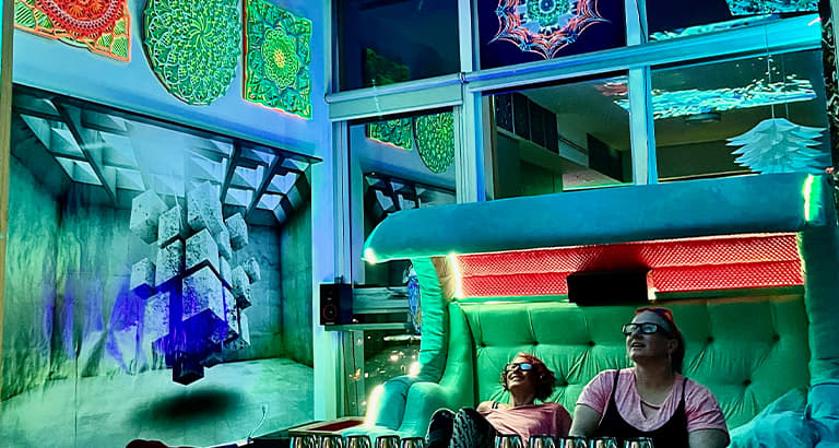 Fresh Look at Wine Tasting At A Penthouse Augmented Reality Gallery Experience