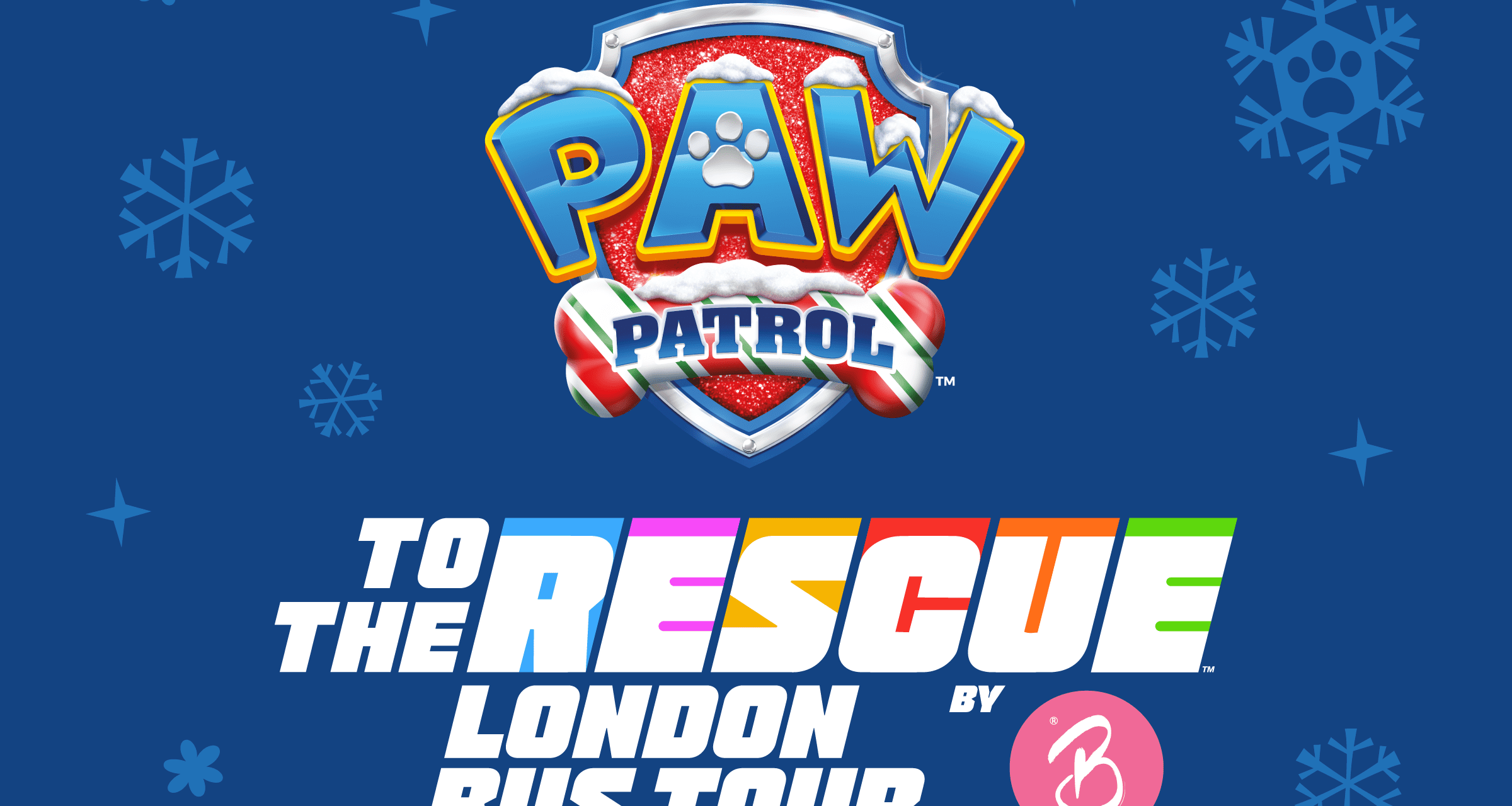 PAW Patrol Christmas Lights Bus Tour