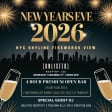 NYC Best NYE 2025 Party at Unlisted Rooftop w/ 4H Open Bar & Fireworks View