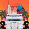 Sunset Classics Yacht Party with Views of the NYC Skyline