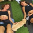 ﻿Puppy Yoga Club in Paris