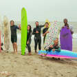 1-Hour Surfing Class with Board & Wetsuit Rental