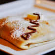 Crepe con bebida en El Sitio Moncloa