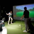A Private Golf Lesson at H0Rooftop on the Weekend