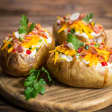 Jacket Potatoes (patatas asadas) en Plaza de España