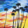 Painting & Vino: California Palms
