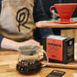 Café de especialidad con menús en Ruma's Coffee