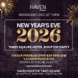New Years Eve Celebration at Haven Rooftop Times Square