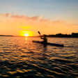 Passeio de Kayak ao pôr-do-sol no rio Douro