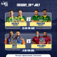 Double Match: Australia vs Pakistan & India vs West Indies - World Championship of Legends