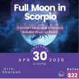 Moon Magic Online - Taller sobre la luna llena en Escorpio
