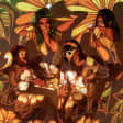 Psychedelic Burlesque Show with Miss Marquez