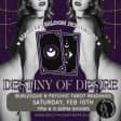 Destiny of Desire Burlesque & Tarot Reading Show