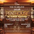Elsie Penthouse Times Square NYE Celebration: 5 Hour Open Bar & Food Bites