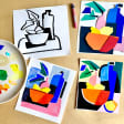 Atelier créatif : Cubisme Pop avec une artiste en direct